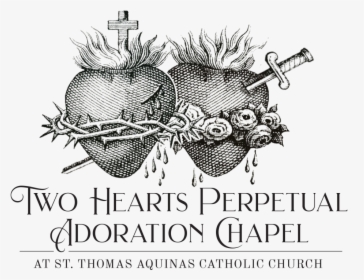 Two Hearts Adoration Chapel - Illustration, HD Png Download, Transparent PNG