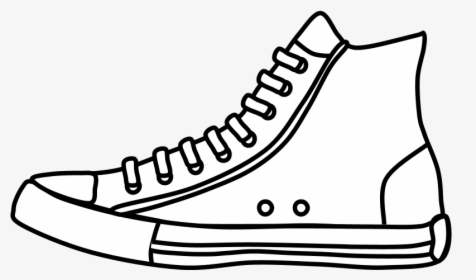 High Top Sneakers, Laces, Black And White - Work Boots, HD Png Download, Transparent PNG