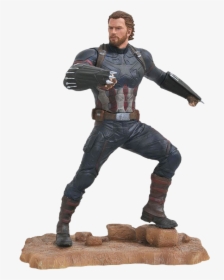 Infinity War - Marvel Statues Captain America, HD Png Download, Transparent PNG