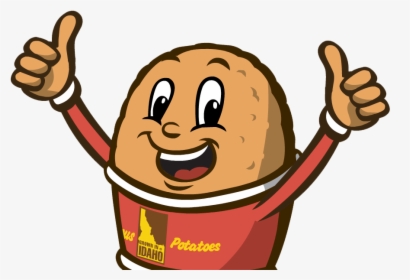 Spuddy Buddy With Two Thumbs Up - Famous Potatoes Spuddy Buddy Png, Transparent Png, Transparent PNG