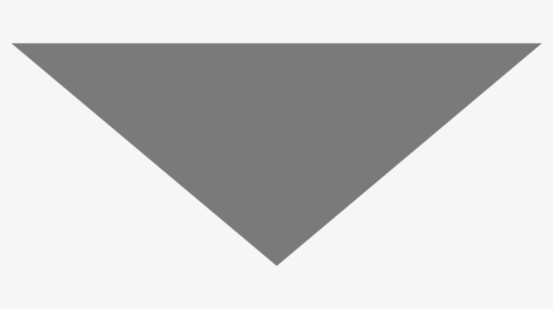 Grey Triangle No Background , Png Download - Arrow, Transparent Png, Transparent PNG