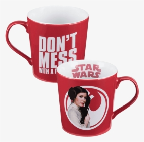 Star Wars Princess Leia Ceramic Mug - Star Wars, HD Png Download, Transparent PNG