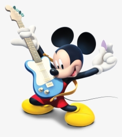 Mickey Mouse Wallpaper Guitar, HD Png Download, Transparent PNG
