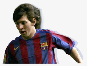 Lionel Messi Barcelona First Appearance, HD Png Download, Transparent PNG