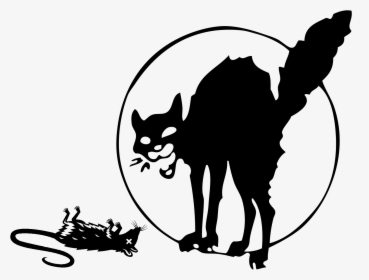 Anarchist Black Cat Tattoo, HD Png Download, Transparent PNG