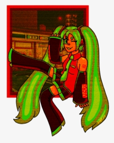 Hatsune Miku Takes You To 7/11 And Makes You Buy Her - Illustration, HD Png Download, Transparent PNG