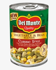 Veg & Bean Blends Classic Style - Del Monte French Green Beans, HD Png Download, Transparent PNG