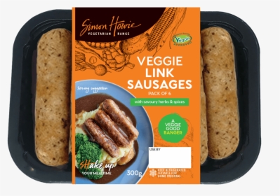 Veggie Link Sausages - Bread, HD Png Download, Transparent PNG