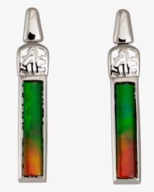 Sterling Silver Rectangular Evita Bar Earrings By Korite - Earrings, HD Png Download, Transparent PNG