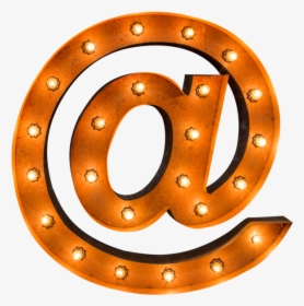 Marquee Symbol At - Circle, HD Png Download, Transparent PNG