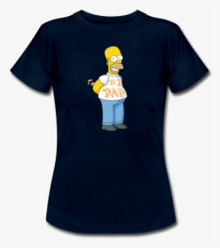 Simpsons T-shirt Design Homer Number One Dad, HD Png Download, Transparent PNG