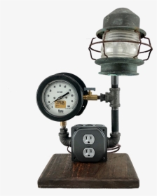 Steampunk Table Lamp - Antique, HD Png Download, Transparent PNG