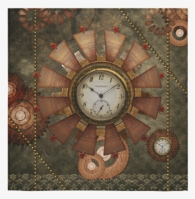 Steampunk, Wonderful Clocks In Noble Design Square - Motif, HD Png Download, Transparent PNG