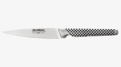 11cm Serrated Steak Knife   Title Global Gsf23 - Hunting Knife, HD Png Download, Transparent PNG