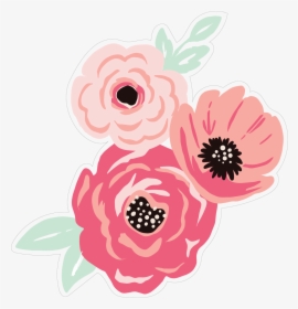 Flower Bunch Print & Cut File - Persian Buttercup, HD Png Download, Transparent PNG