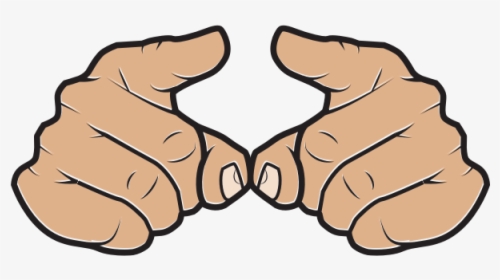 Index Fingers Hand Gesture - Paw, HD Png Download, Transparent PNG
