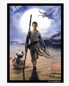 Star Wars Rey And Bb8, HD Png Download, Transparent PNG