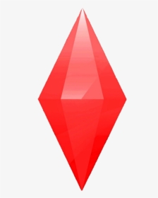 #sims #aesthetic #red - Sims 4 Red Plumbob, HD Png Download, Transparent PNG