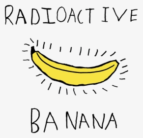 Banana Clipart Eye - Radioactive Banana Transparent, HD Png Download, Transparent PNG