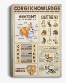 Corgi Knowledge Poster, HD Png Download, Transparent PNG