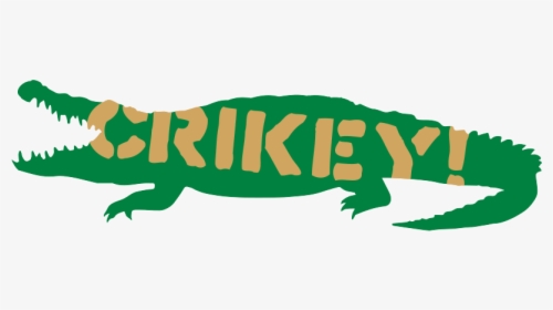 Crikey Steve Irwin Crocodile Decal - Steve Irwin Clip Art, HD Png Download, Transparent PNG