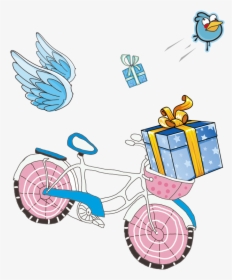 Bicycle Cartoon Drawing Hq Image Free Png Clipart, Transparent Png ,  Transparent Png Image - PNGitem