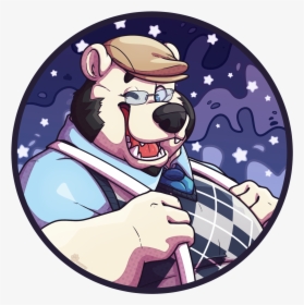 Gin The Polar Bear Icon - Cartoon, HD Png Download, Transparent PNG