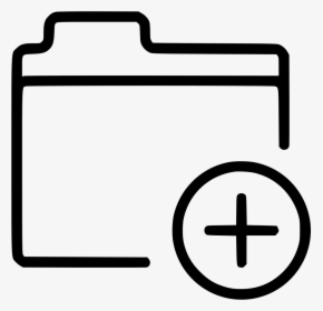 Add Folder Files Storage - Icon, HD Png Download, Transparent PNG