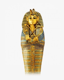 One Of Egypt S Famed King Tutankhamun S Golden Sarcophagi - King Tut Tomb Full Body, HD Png Download, Transparent PNG