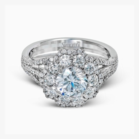 Bride Rings Large Diamonds, HD Png Download, Transparent PNG