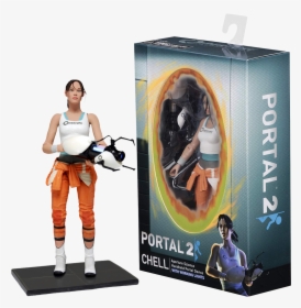 Portal 2 - Chell - Portal Chell Figure, HD Png Download, Transparent PNG