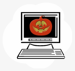 Computer Science Clipart , Png Download - Spooky Computer, Transparent Png, Transparent PNG