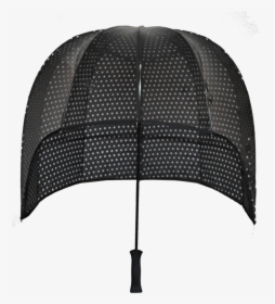 Black Windproof Umbrella - Beanie, HD Png Download, Transparent PNG