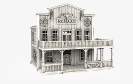Transparent Old West Saloon Clipart - Dollhouse, HD Png Download, Transparent PNG