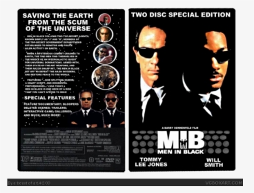 Men In Black Box Art Cover - Flyer, HD Png Download, Transparent PNG