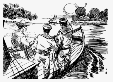 Three Men In A Boat - Three Men In A Boat Chapter 1, HD Png Download, Transparent PNG