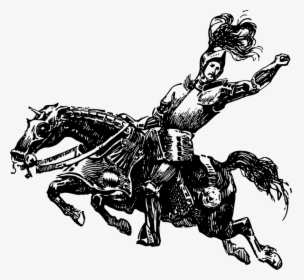 Visual Arts,horse,chariot - Knight Riding Horse Transparent, HD Png Download, Transparent PNG