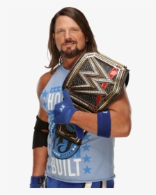 Image - Aj Styles Universal Champion, HD Png Download, Transparent PNG