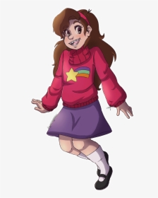 Mabel’s Design Is Equally As Fun To Draw So Here She - Cartoon, HD Png Download, Transparent PNG