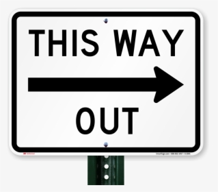 One Way Sign, HD Png Download, Transparent PNG