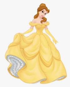 Yellow Dress Clipart Beauty And The Beast Dress - Beauty And The Beast 1991 Belle Yellow Dress, HD Png Download, Transparent PNG