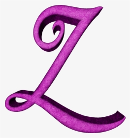 Purple Letter L Transparent, HD Png Download, Transparent PNG