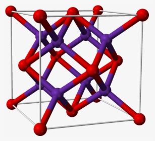 Rubidium Oxide Unit Cell 3d Balls B - Rubidium Oxide Crystal Structure, HD Png Download, Transparent PNG