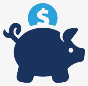 Piggy Bank Icon Png - Transparent Background Piggy Bank Icon Png, Png Download, Transparent PNG