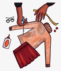 Crafting Your Own Creepy And Cute Costumes    Class - Illustration, HD Png Download, Transparent PNG
