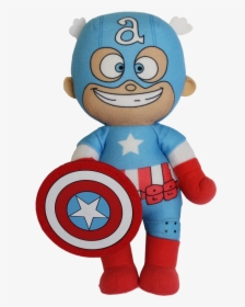 Skottie Young Captain America Plush Clipart , Png Download - Captain America, Transparent Png, Transparent PNG