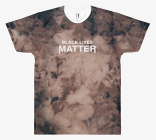 Black Lives Matter Bleached T-shirt - Active Shirt, HD Png Download, Transparent PNG
