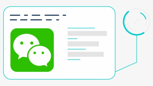 Wechat Icon - Graphic Design, HD Png Download, Transparent PNG