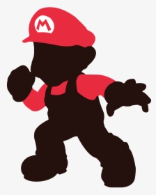 Mario Clipart Silhouette - Ice Mario Smash Bros, HD Png Download, Transparent PNG