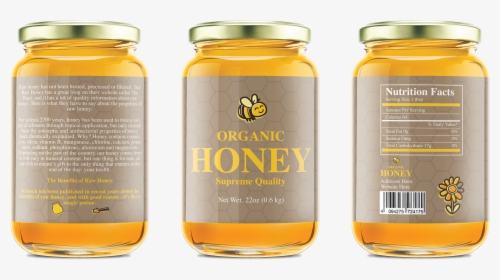 A Step By Step Guide To Designing And Creating Your - Honey Jar Transparent Label, HD Png Download, Transparent PNG